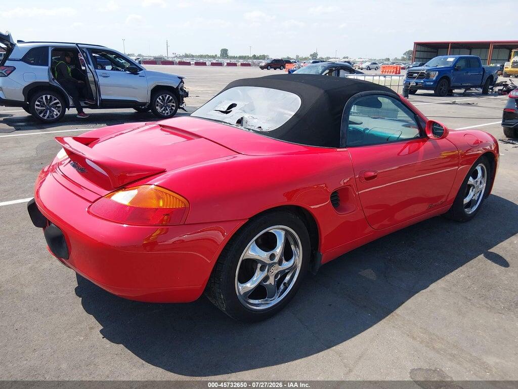 WP0CA2983VS623218 1997 PORSCHE BOXSTER photo no. 4