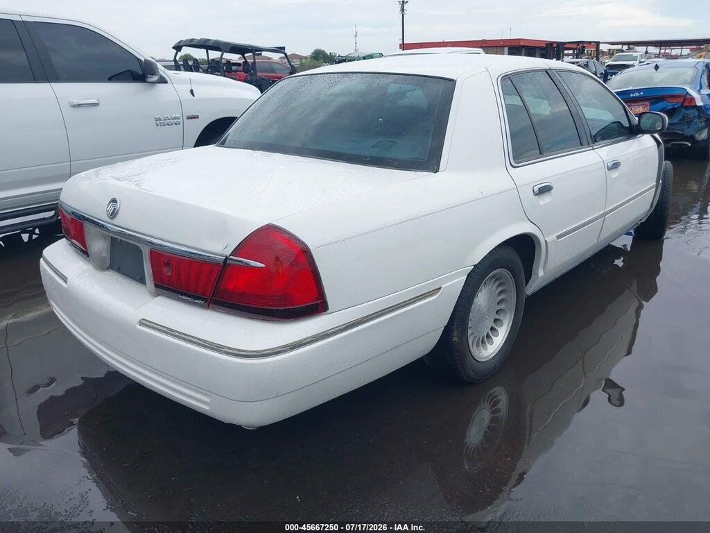 2MEFM75W91X683872 2001 MERCURY GRAND MARQUIS photo no. 4