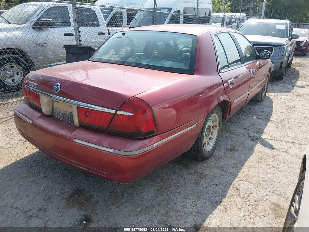 2MEFM75W01X650808 2001 MERCURY GRAND MARQUIS photo no. 4