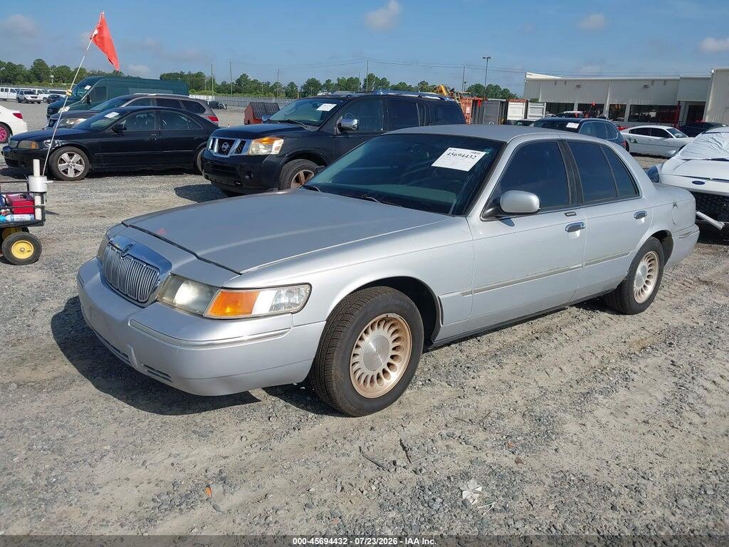 2MEFM75W31X679302 2001 MERCURY GRAND MARQUIS photo no. 2