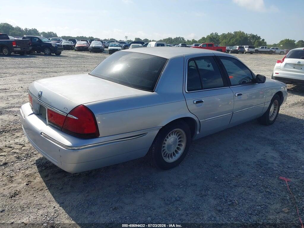 2MEFM75W31X679302 2001 MERCURY GRAND MARQUIS photo no. 4