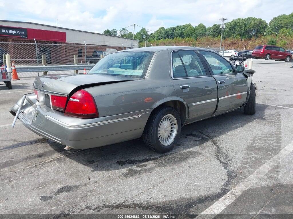 2MEFM75W91X654985 2001 MERCURY GRAND MARQUIS photo no. 4