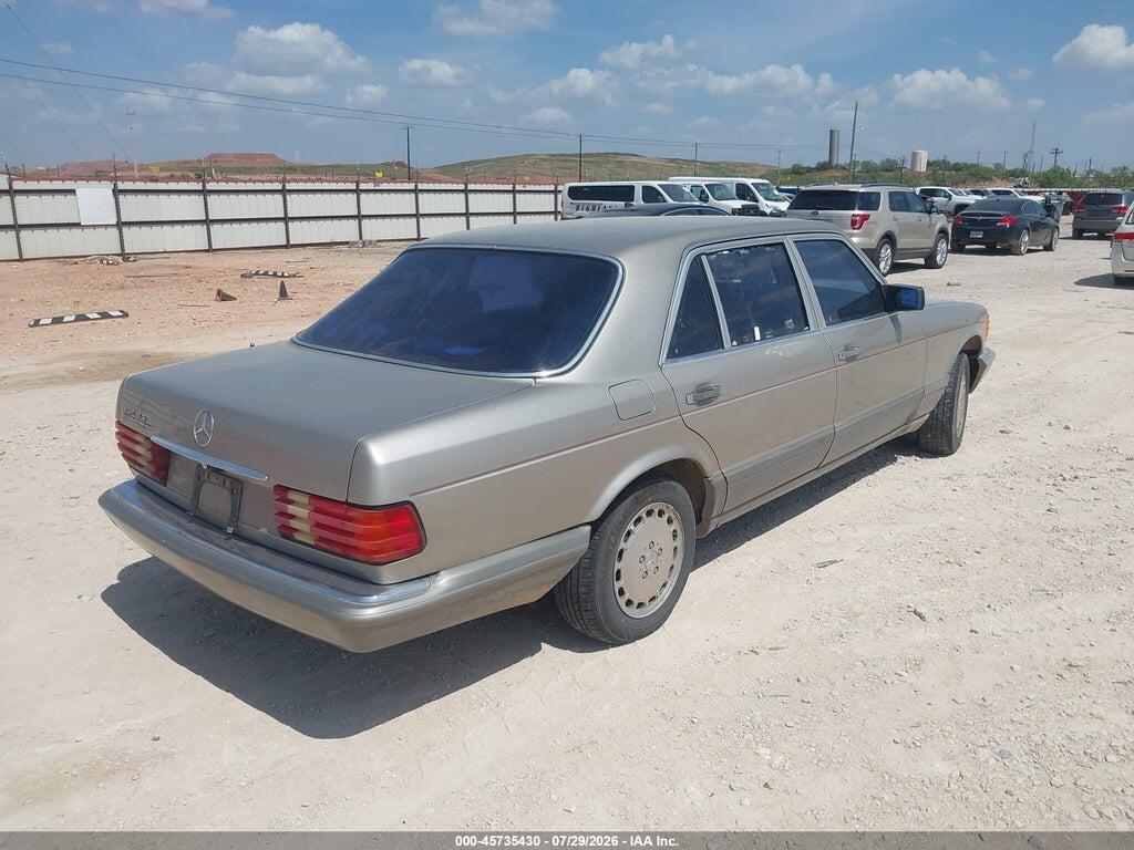 WDBCA35D1GA227983 1986 MERCEDES-BENZ 420 photo no. 4