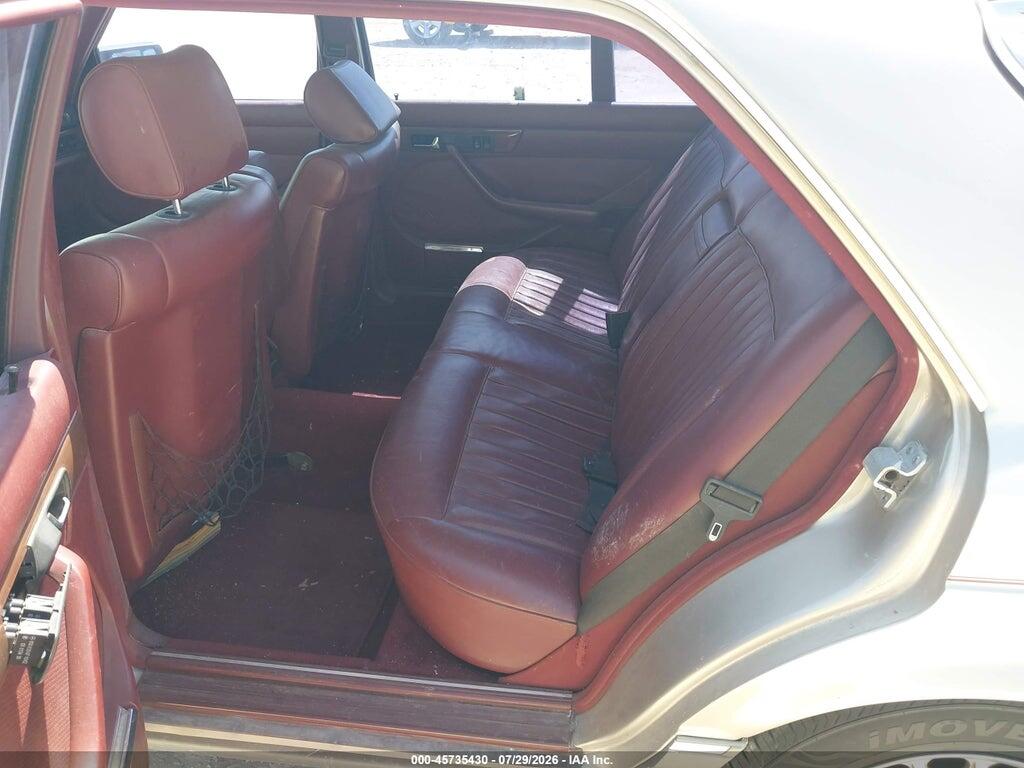 WDBCA35D1GA227983 1986 MERCEDES-BENZ 420 photo no. 8