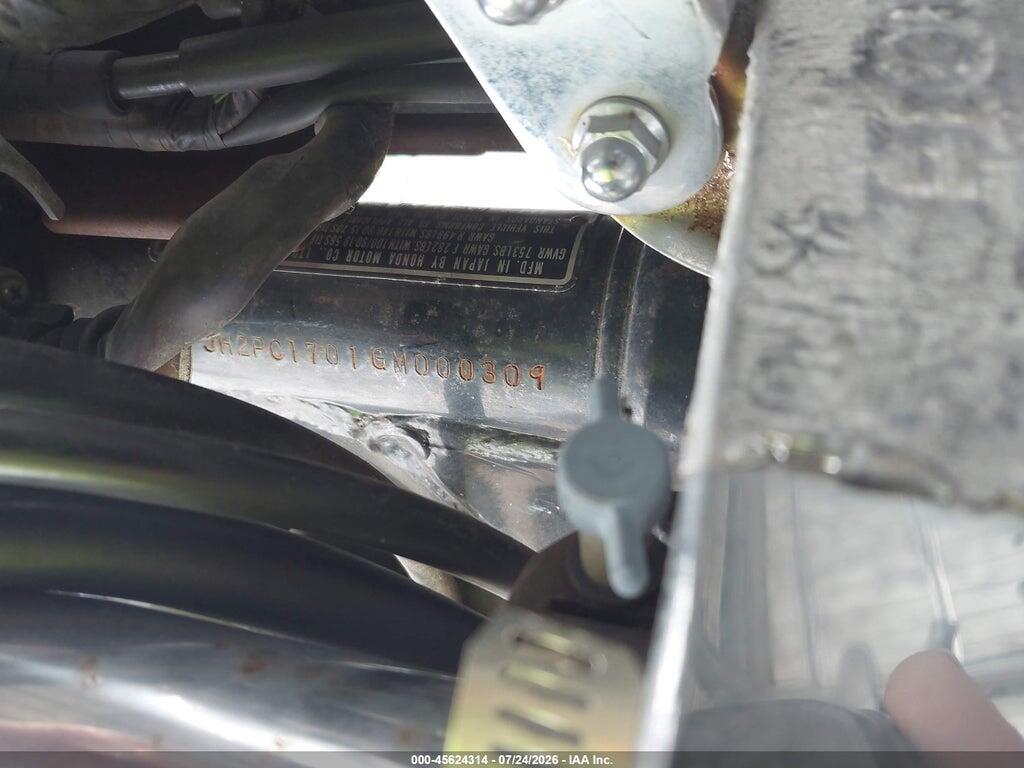 JH2PC1701GM000309 1986 HONDA CMX450 photo no. 10