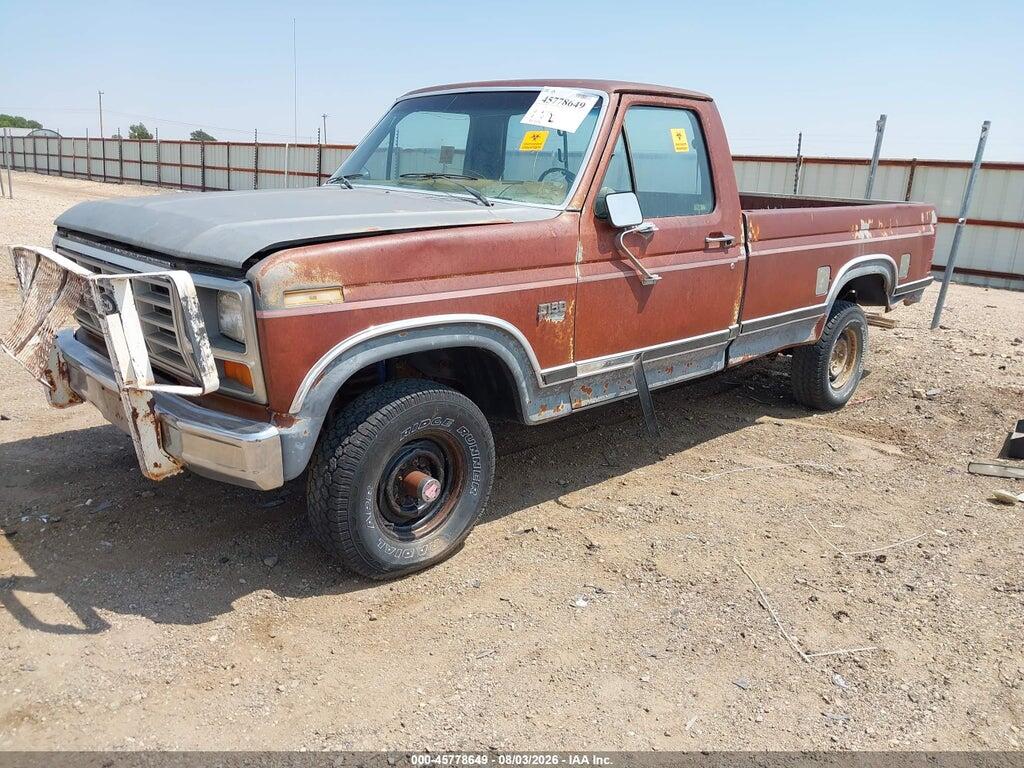 1FTEF14N3GKA50549 1986 FORD F150 photo no. 2