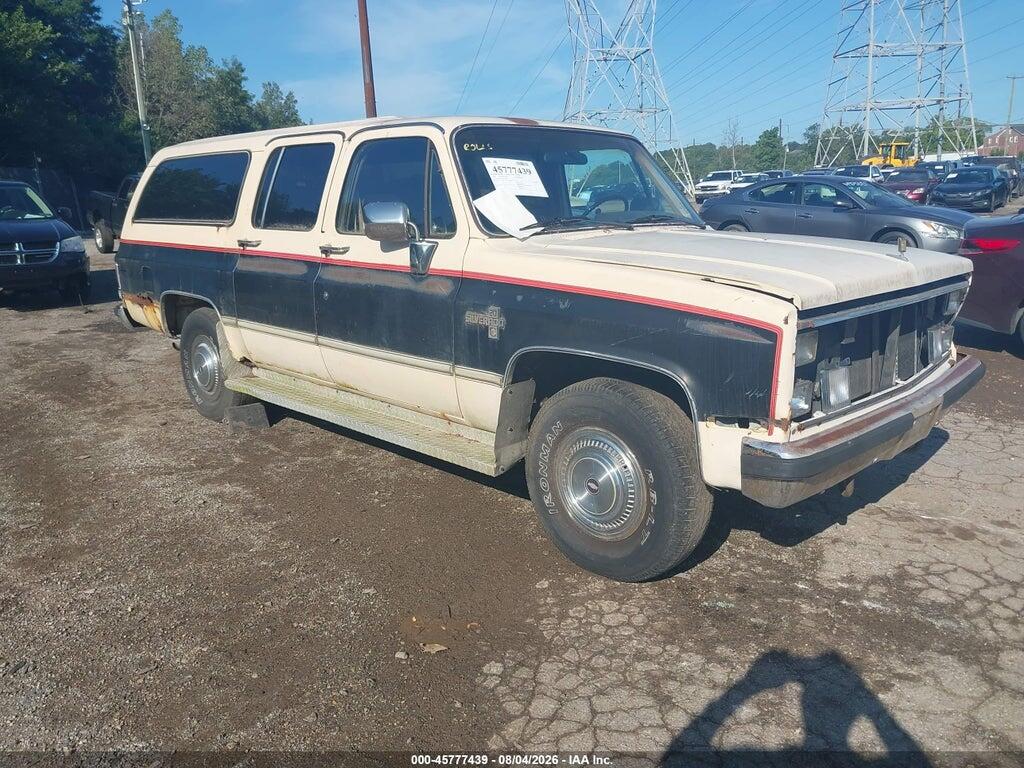 1986 CHEVROLET SUBURBAN 1G8GC26M3GF116435