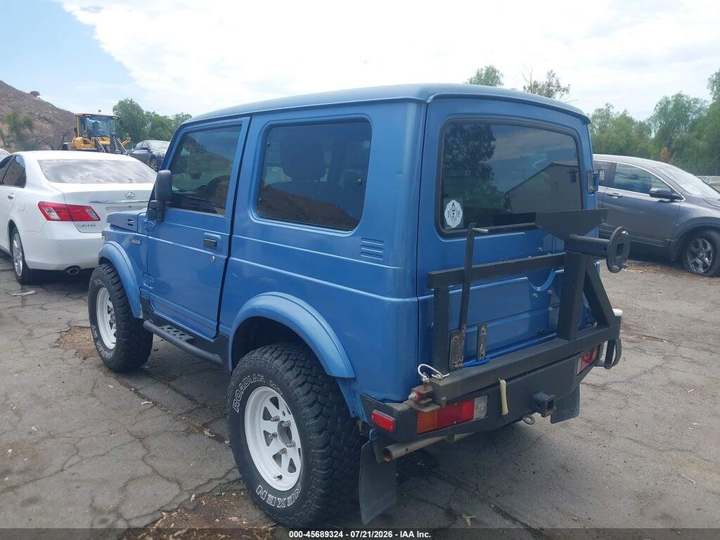JS3JC51V0G4100655 1986 SUZUKI SAMURAI photo no. 3