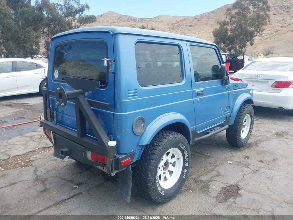 JS3JC51V0G4100655 1986 SUZUKI SAMURAI photo no. 4