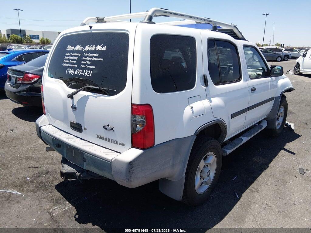 5N1ED28T71C506943 2001 NISSAN XTERRA photo no. 4