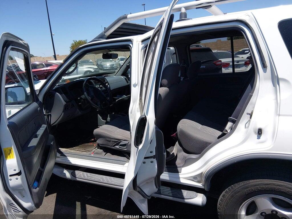 5N1ED28T71C506943 2001 NISSAN XTERRA photo no. 8