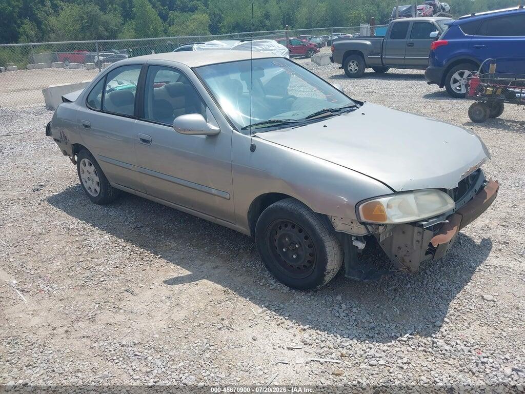 3N1CB51D01L510829 2001 NISSAN SENTRA photo no. 1
