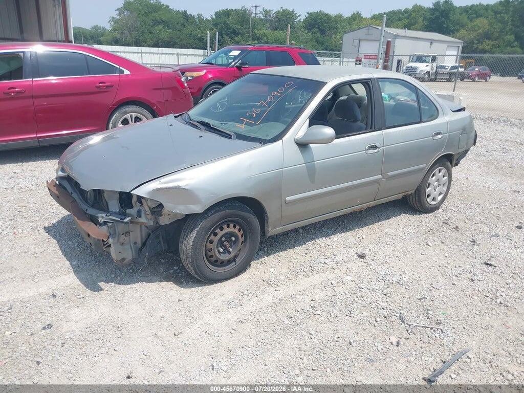 3N1CB51D01L510829 2001 NISSAN SENTRA photo no. 2