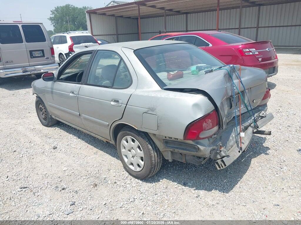 3N1CB51D01L510829 2001 NISSAN SENTRA photo no. 3