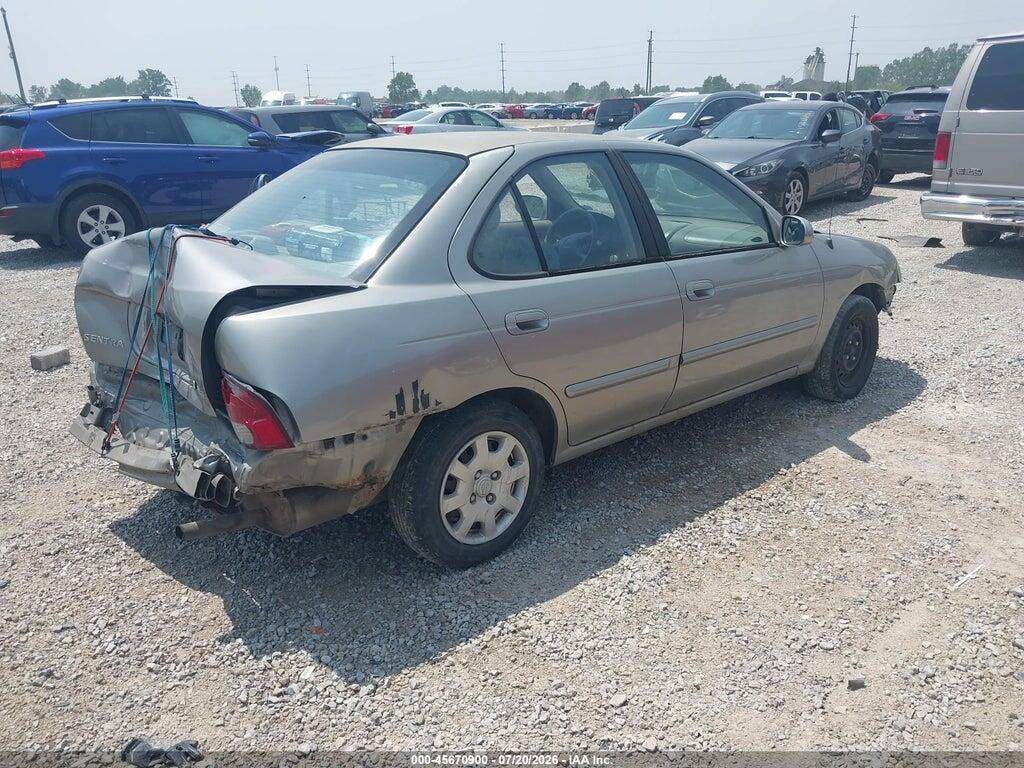 3N1CB51D01L510829 2001 NISSAN SENTRA photo no. 4