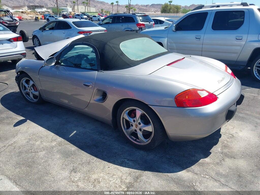 WP0CB298X1U664845 2001 PORSCHE BOXSTER photo no. 3