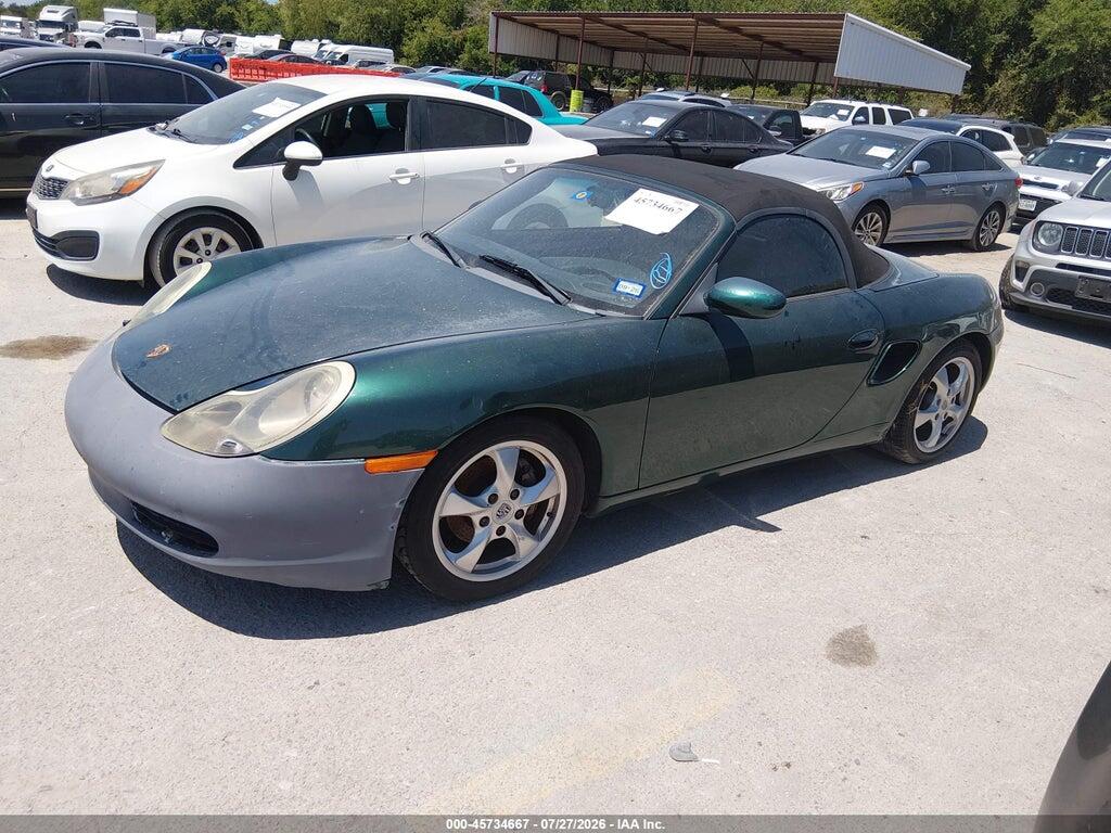 WP0CA29861U622871 2001 PORSCHE BOXSTER photo no. 2