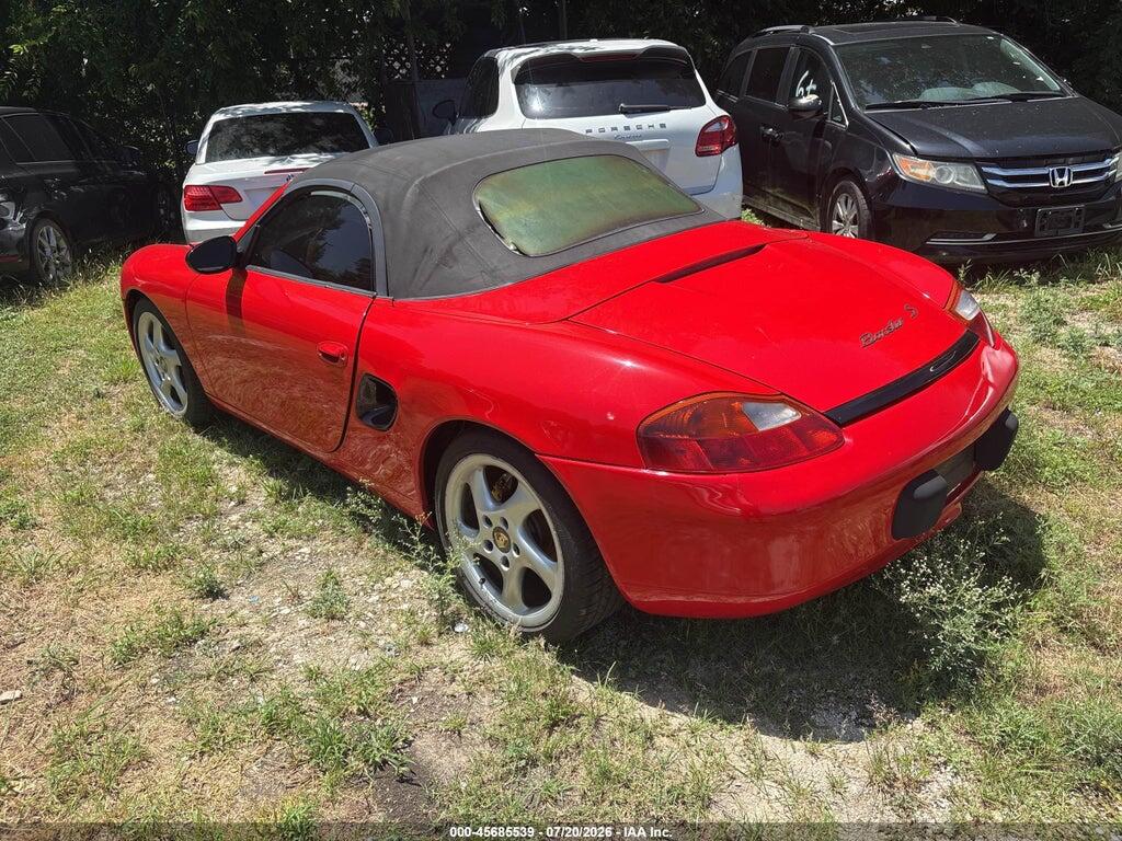 WP0CA29891U622654 2001 PORSCHE BOXSTER photo no. 3
