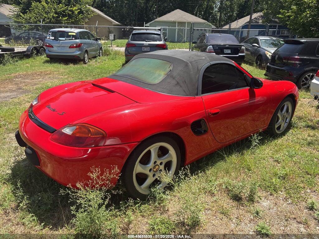 WP0CA29891U622654 2001 PORSCHE BOXSTER photo no. 4