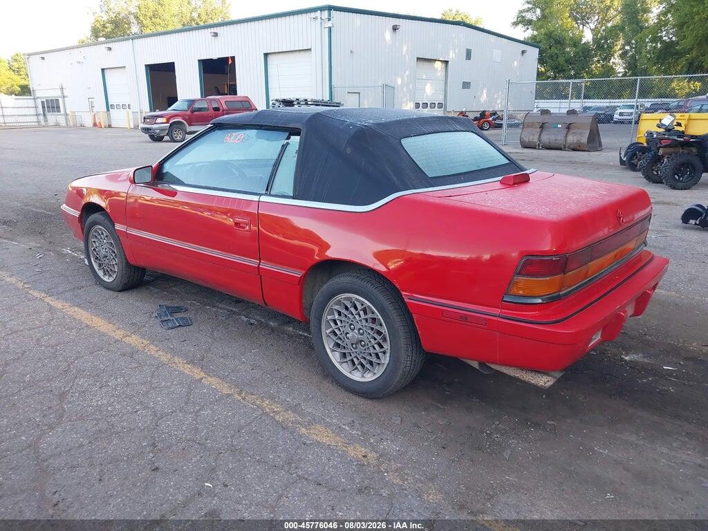 1C3XU4537PF579299 1993 CHRYSLER LEBARON photo no. 3