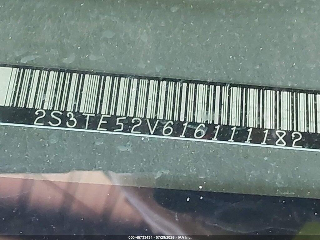 2S3TE52V616111182 2001 SUZUKI VITARA photo no. 9