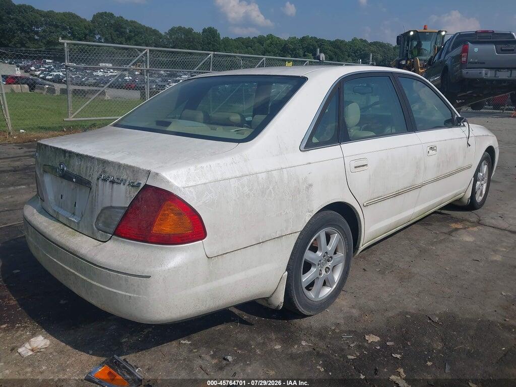 4T1BF28B41U125131 2001 TOYOTA AVALON photo no. 4