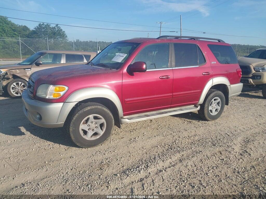 5TDBT44A21S050052 2001 TOYOTA SEQUOIA photo no. 2
