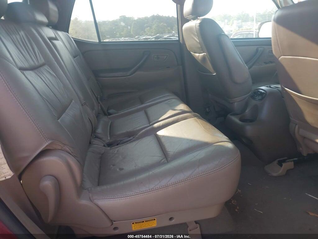 5TDBT44A21S050052 2001 TOYOTA SEQUOIA photo no. 8