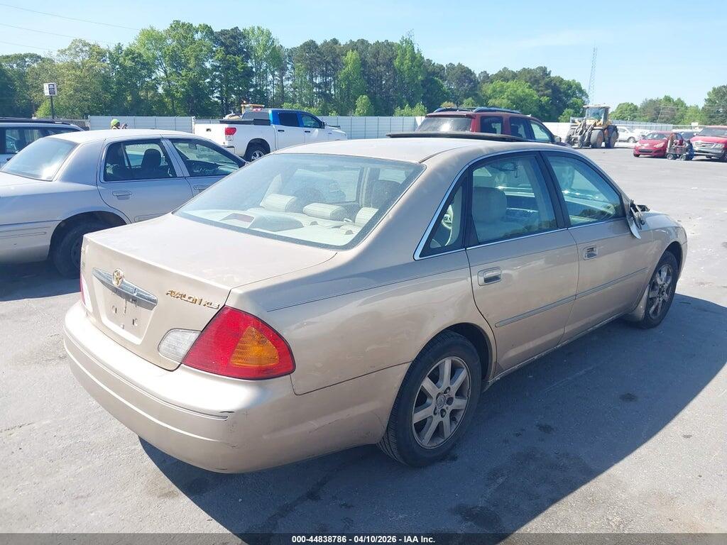 4T1BF28B91U174860 2001 TOYOTA AVALON photo no. 4
