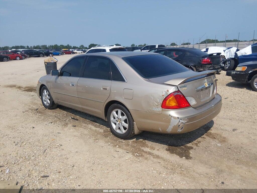 4T1BF28B01U195306 2001 TOYOTA AVALON photo no. 3