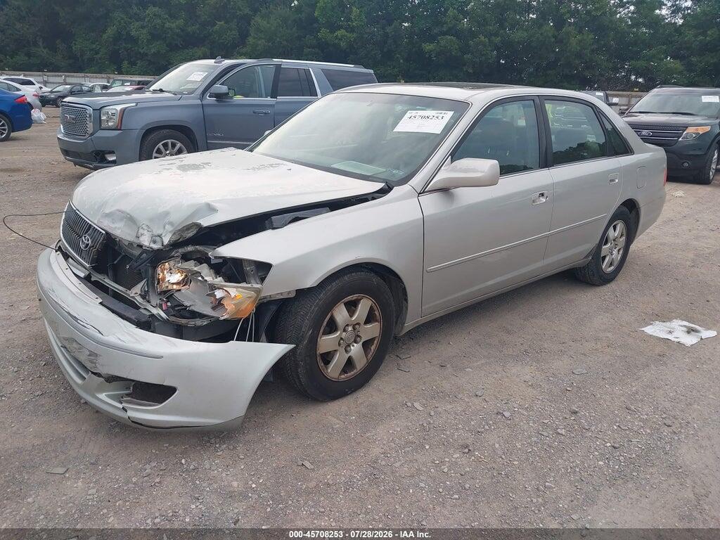 4T1BF28B11U170981 2001 TOYOTA AVALON photo no. 2