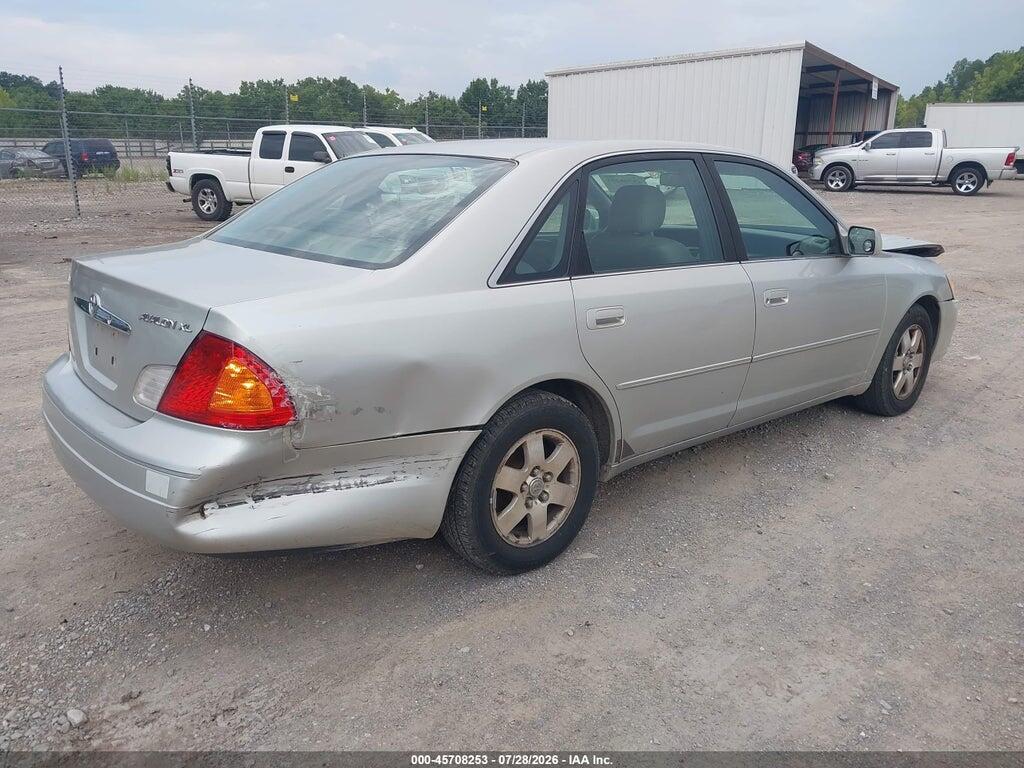 4T1BF28B11U170981 2001 TOYOTA AVALON photo no. 4