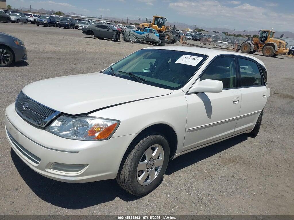 4T1BF28B51U127857 2001 TOYOTA AVALON photo no. 2