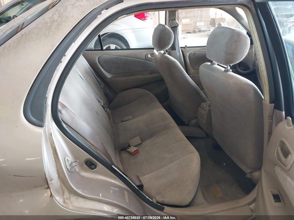 1NXBR12E11Z521134 2001 TOYOTA COROLLA photo no. 8