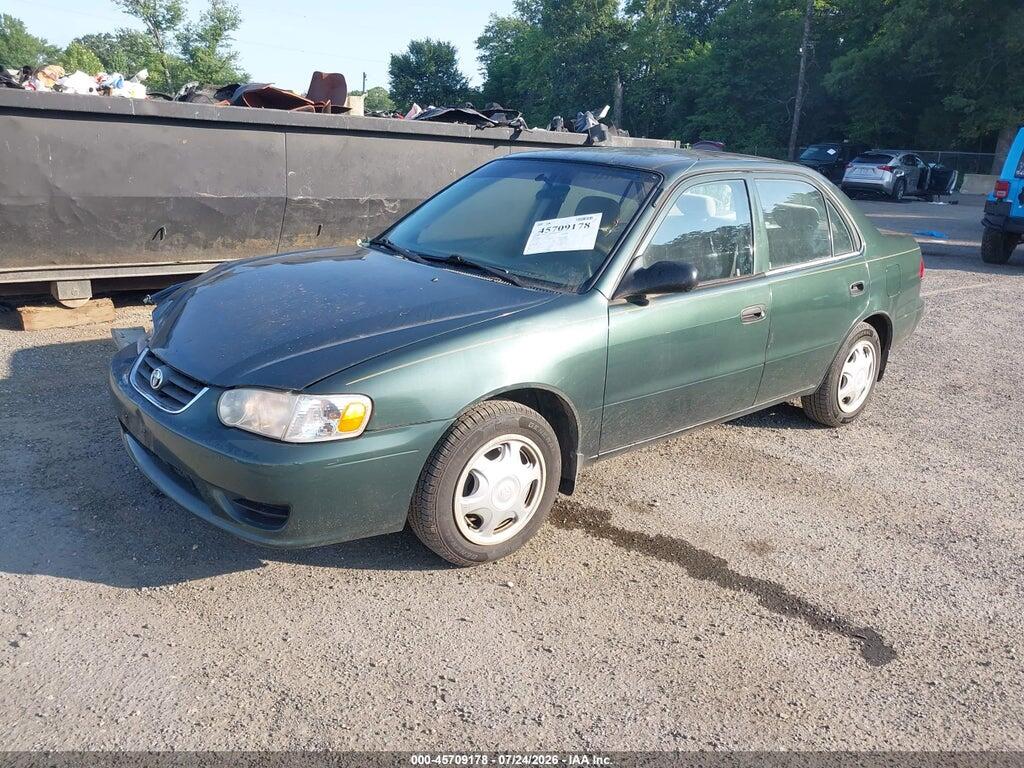 2T1BR12E11C401450 2001 TOYOTA COROLLA photo no. 2