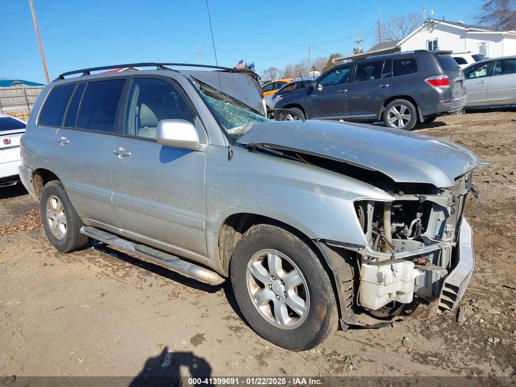 JTEGF21A910011897 2001 TOYOTA HIGHLANDER photo no. 1