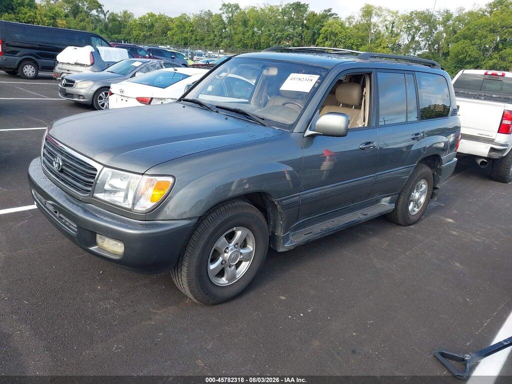 JTEHT05J712002308 2001 TOYOTA LAND CRUISER photo no. 2