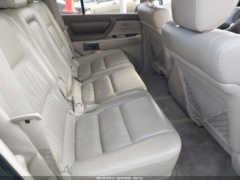 JTEHT05J712002308 2001 TOYOTA LAND CRUISER photo no. 8