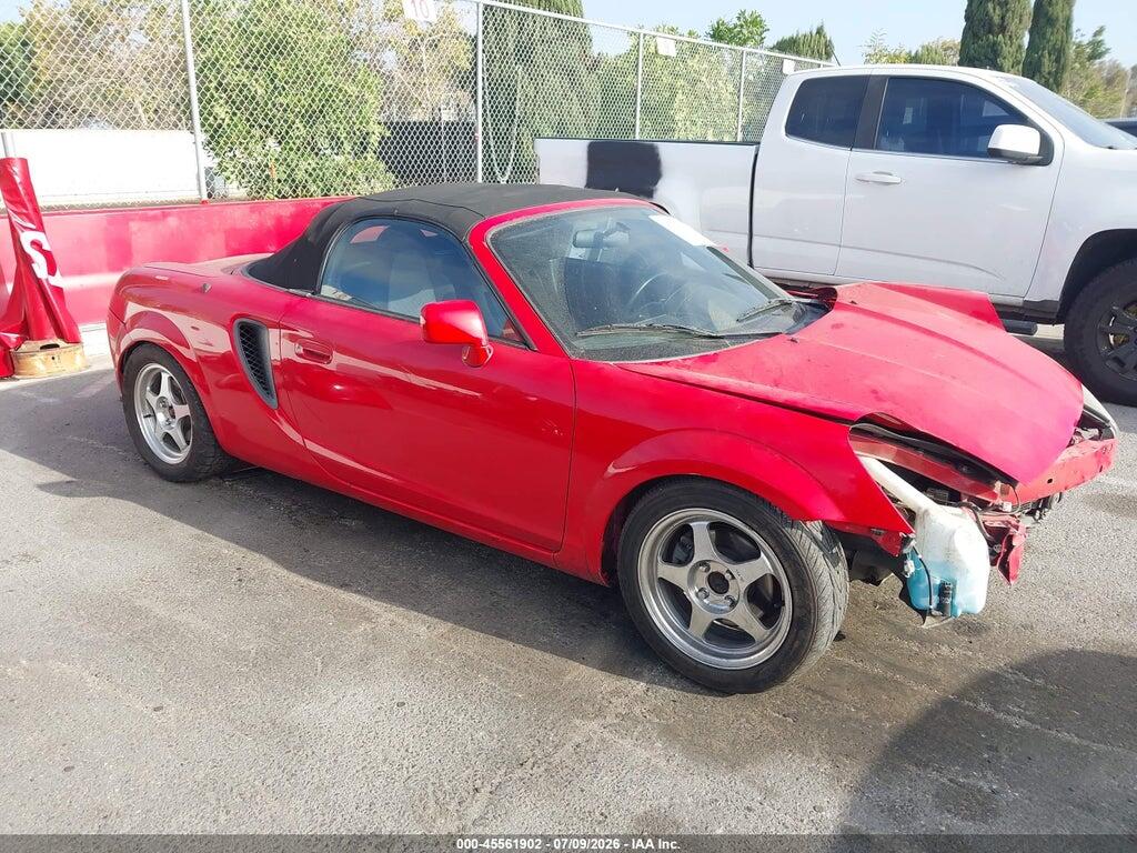 2001 TOYOTA MR2 SPYDER JTDFR320810027186