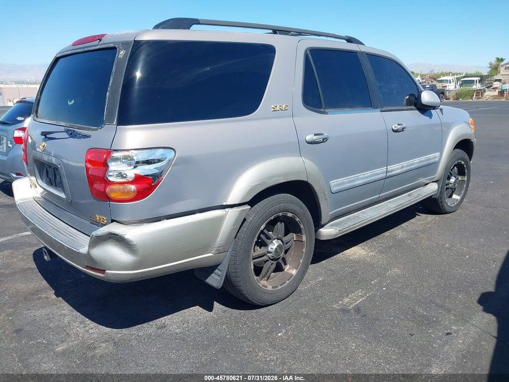 5TDZT34A71S052033 2001 TOYOTA SEQUOIA photo no. 4