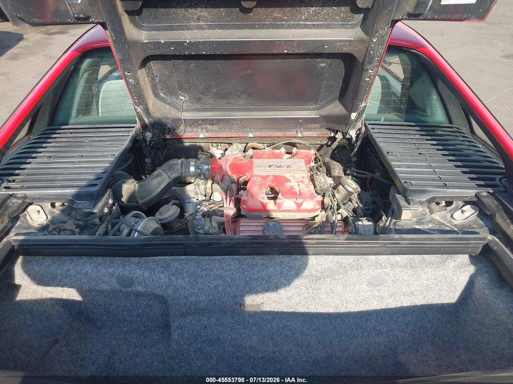1G2PG9796GP267474 1986 PONTIAC FIERO photo no. 10