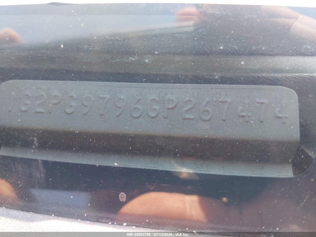 1G2PG9796GP267474 1986 PONTIAC FIERO photo no. 9
