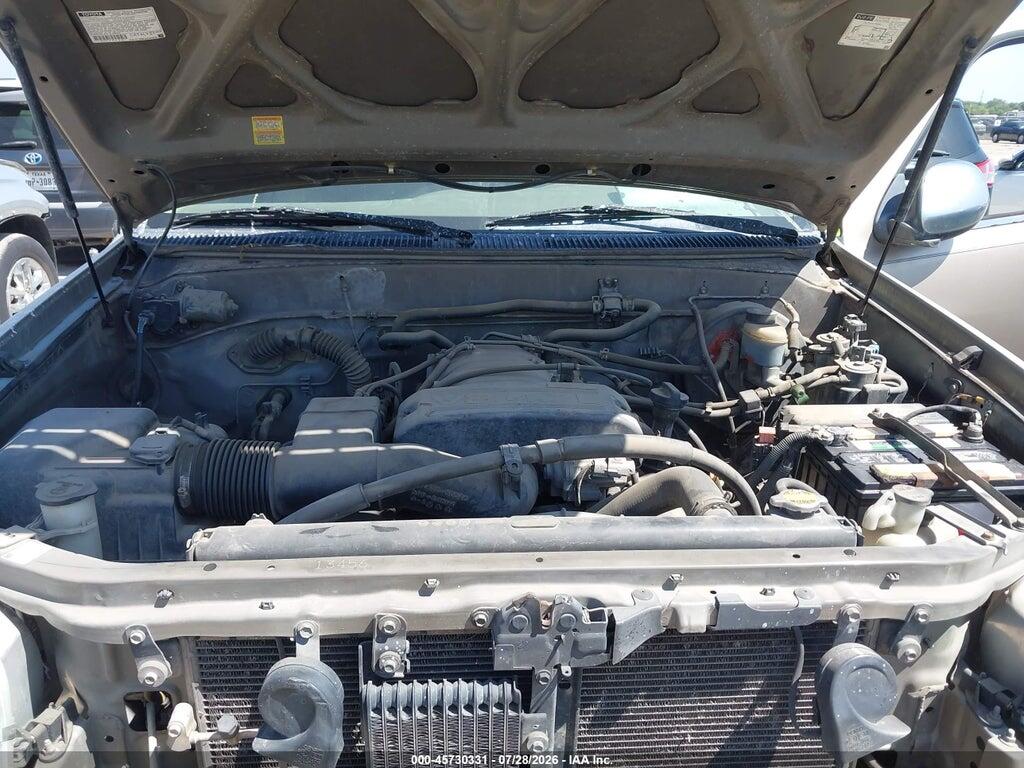 5TBRT34141S183316 2001 TOYOTA TUNDRA photo no. 10