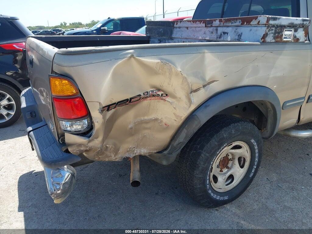 5TBRT34141S183316 2001 TOYOTA TUNDRA photo no. 12