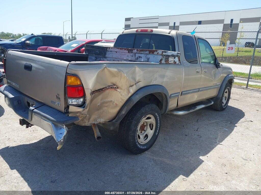 5TBRT34141S183316 2001 TOYOTA TUNDRA photo no. 4