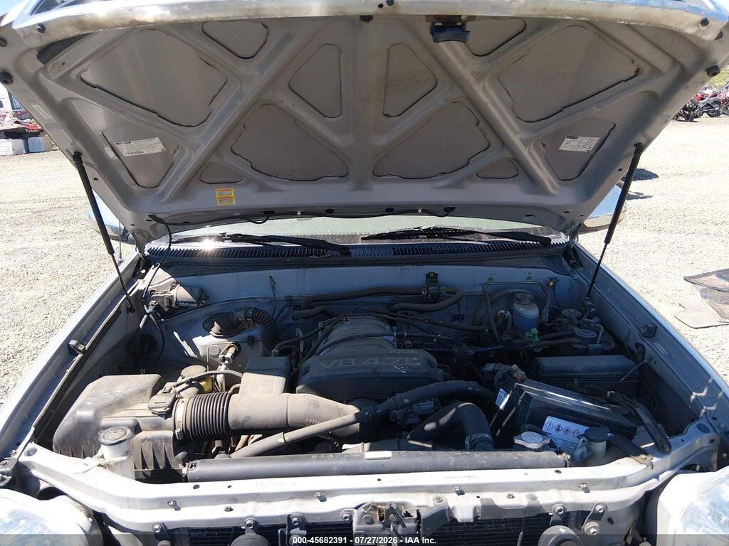 5TBBT44101S149316 2001 TOYOTA TUNDRA photo no. 10