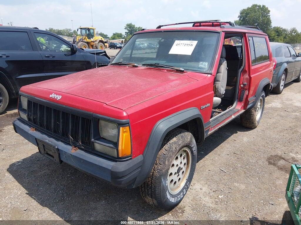 1J4FJ67S9PL589697 1993 JEEP CHEROKEE photo no. 2