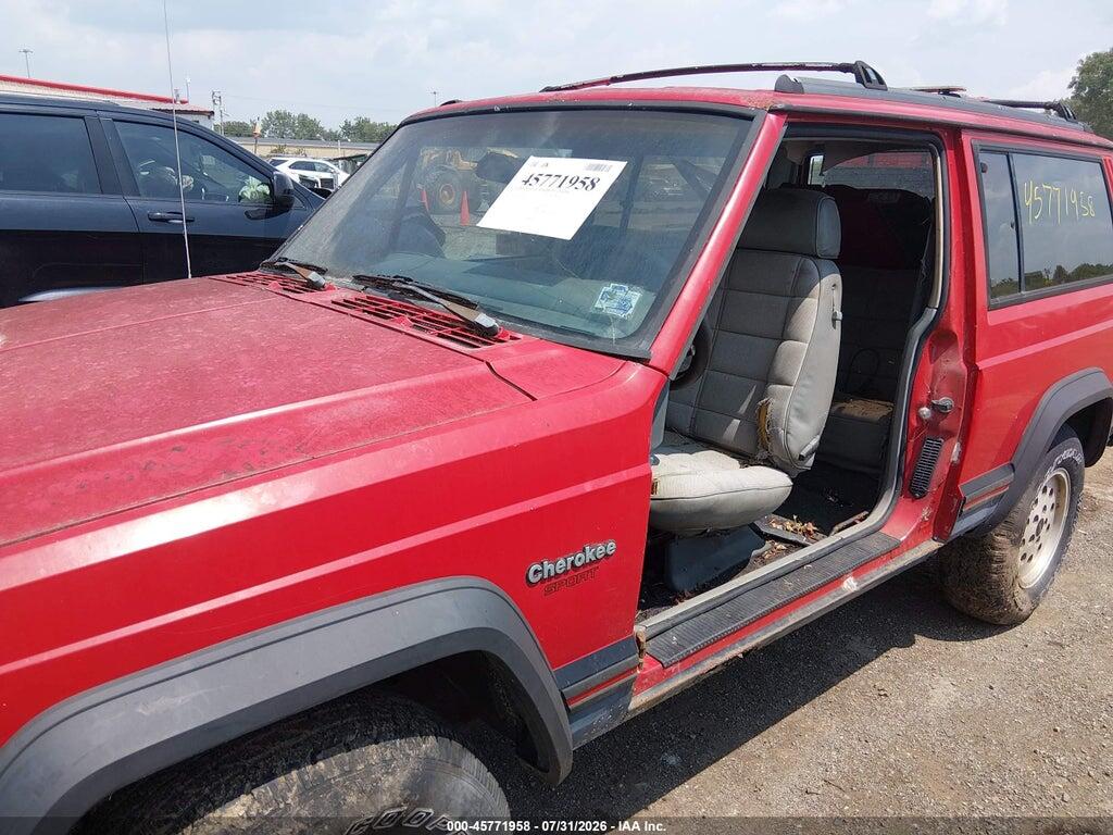 1J4FJ67S9PL589697 1993 JEEP CHEROKEE photo no. 6