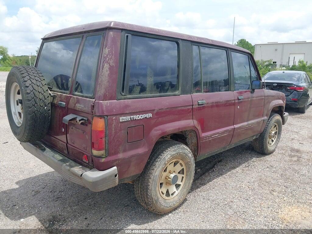 JACCH58R5M7906680 1991 ISUZU TROOPER photo no. 4