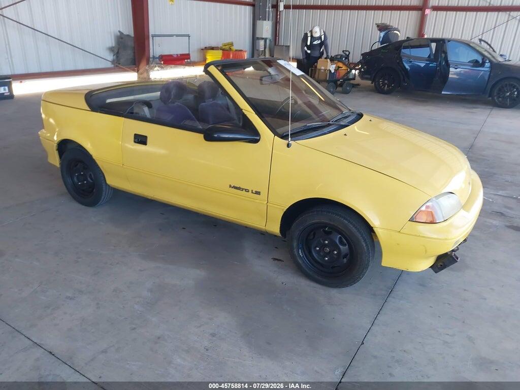 1991 GEO METRO JG1MR3360MK602909